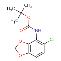 tert-butyl N-(5-chloro-2H-1,3-benzodioxol-4-yl)carbamate