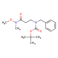 tert-butyl N-benzyl-N-{2-[methoxy(methyl)carbamoyl]ethyl}carbamate
