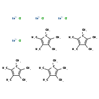 tetrakis(?²-ruthenium(2+)) tetrakis(pentamethylcyclopenta-2,4-dien-1-ide) tetrachloride