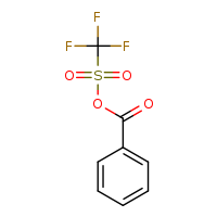 trifluoromethanesulfonyl benzoate