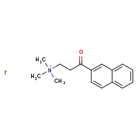 trimethyl[3-(naphthalen-2-yl)-3-oxopropyl]azanium iodide