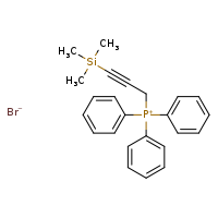 triphenyl[3-(trimethylsilyl)prop-2-yn-1-yl]phosphanium bromide