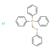 triphenyl[(phenylsulfanyl)methyl]phosphanium chloride