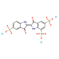 tripotassium (E)-3,3'-dioxo-1H,1'H-[2,2'-biindolylidene]-5,5',7-trisulfonate