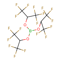 tris(1,1,1,3,3,3-hexafluoropropan-2-yl) borate