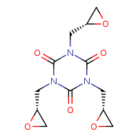 tris[(2R)-oxiran-2-ylmethyl]-1,3,5-triazinane-2,4,6-trione