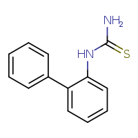 urea, 1-(2-biphenylyl)-2-thio-