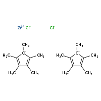 zirconium(4+) bis(pentamethylcyclopenta-2,4-dien-1-ide) dichloride