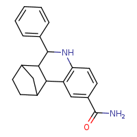 10-phenyl-9-azatetracyclo[10.2.1.0²,¹¹.0³,?]pentadeca-3(8),4,6-triene-5-carboxamide