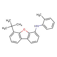 10-tert-butyl-N-(2-methylphenyl)-8-oxatricyclo[7.4.0.0²,?]trideca-1(9),2(7),3,5,10,12-hexaen-6-amine