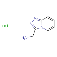 1-{[1,2,4]triazolo[4,3-a]pyridin-3-yl}methanamine hydrochloride