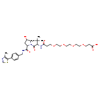 1-({1-[4-hydroxy-2-({[4-(4-methyl-1,3-thiazol-5-yl)phenyl]methyl}carbamoyl)pyrrolidin-1-yl]-3,3-dimethyl-1-oxobutan-2-yl}carbamoyl)-3,6,9,12-tetraoxapentadecan-15-oic acid