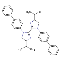 1,1'-bis({[1,1'-biphenyl]-4-yl})-4,4'-diisopropyl-4H,4'H,5H,5'H-2,2'-biimidazole