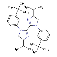 1,1'-bis(3-tert-butylphenyl)-4,4'-diisopropyl-4H,4'H,5H,5'H-2,2'-biimidazole