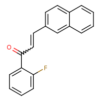 1-(2-fluorophenyl)-3-(naphthalen-2-yl)prop-2-en-1-one