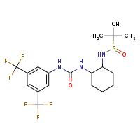 1-[3,5-bis(trifluoromethyl)phenyl]-3-{2-[(2-methylpropane-2-sulfinyl)amino]cyclohexyl}urea