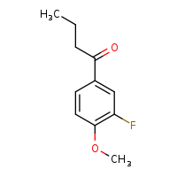1-(3-fluoro-4-methoxyphenyl)butan-1-one
