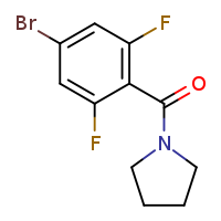 1-(4-bromo-2,6-difluorobenzoyl)pyrrolidine