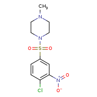 1-(4-chloro-3-nitrobenzenesulfonyl)-4-methylpiperazine
