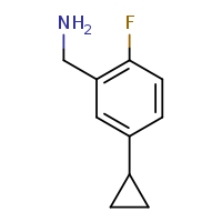 1-(5-cyclopropyl-2-fluorophenyl)methanamine