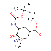 1,5-dimethyl 2-[(tert-butoxycarbonyl)amino]-4-(cyanomethyl)pentanedioate