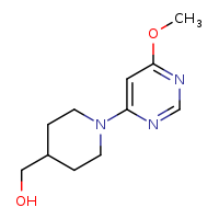 [1-(6-methoxypyrimidin-4-yl)piperidin-4-yl]methanol