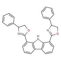 1,8-bis(4-phenyl-4,5-dihydro-1,3-oxazol-2-yl)-9H-carbazole