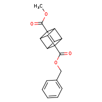 1-benzyl 8-methyl cubane-1,8-dicarboxylate