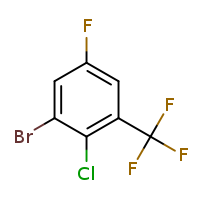 1-bromo-2-chloro-5-fluoro-3-(trifluoromethyl)benzene