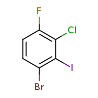 1-bromo-3-chloro-4-fluoro-2-iodobenzene