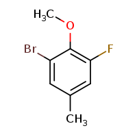 1-bromo-3-fluoro-2-methoxy-5-methylbenzene