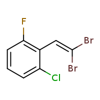 1-chloro-2-(2,2-dibromoethenyl)-3-fluorobenzene
