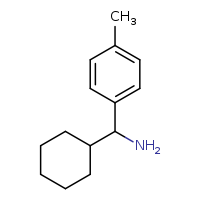 1-cyclohexyl-1-(4-methylphenyl)methanamine