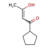 1-cyclopentyl-3-hydroxybut-2-en-1-one