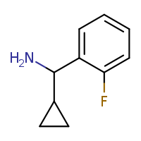 1-cyclopropyl-1-(2-fluorophenyl)methanamine
