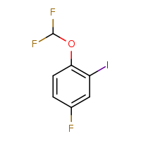 1-(difluoromethoxy)-4-fluoro-2-iodobenzene