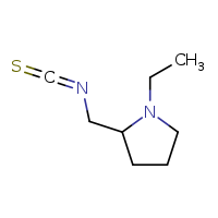 1-ethyl-2-(isothiocyanatomethyl)pyrrolidine