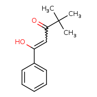 1-hydroxy-4,4-dimethyl-1-phenylpent-1-en-3-one
