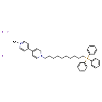 1'-methyl-1-[10-(triphenylphosphaniumyl)decyl]-[4,4'-bipyridine]-1,1'-diium triiodide