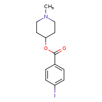 1-methylpiperidin-4-yl 4-iodobenzoate