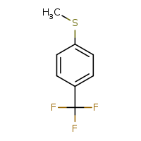 1-(methylsulfanyl)-4-(trifluoromethyl)benzene