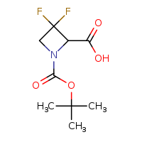1-(tert-butoxycarbonyl)-3,3-difluoroazetidine-2-carboxylic acid