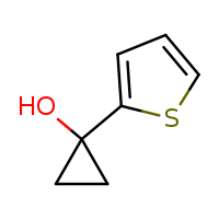1-(thiophen-2-yl)cyclopropan-1-ol