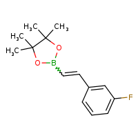 2-[2-(3-fluorophenyl)ethenyl]-4,4,5,5-tetramethyl-1,3,2-dioxaborolane