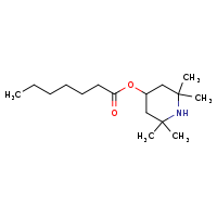 2,2,6,6-tetramethylpiperidin-4-yl heptanoate