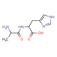 2-(2-aminopropanamido)-3-(1H-imidazol-4-yl)propanoic acid