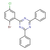 2-(2-bromo-5-chlorophenyl)-4,6-diphenyl-1,3,5-triazine