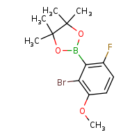 2-(2-bromo-6-fluoro-3-methoxyphenyl)-4,4,5,5-tetramethyl-1,3,2-dioxaborolane