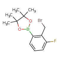 2-[2-(bromomethyl)-3-fluorophenyl]-4,4,5,5-tetramethyl-1,3,2-dioxaborolane