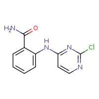 2-[(2-chloropyrimidin-4-yl)amino]benzamide